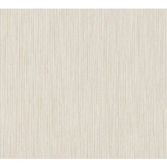   Texturált csíkos egyben durva szövetminta krém szürkésbézs és aramy tónus csillámló pontok tapéta