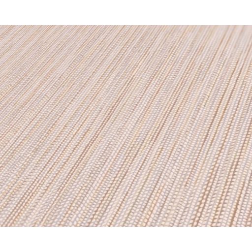 Texturált csíkos egyben durva szövetminta krémrózsaszín bézs szürke és aramy tónus csillámló pontok tapéta