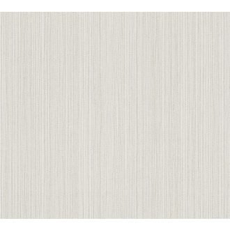   Textil hatású struktúrált finom vonalminta világosszürke ezüst finom mintafény tapéta