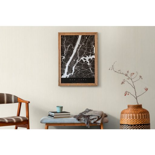 Textil hatású struktúrált finom vonalminta krémfehér arany finom mintafény tapéta