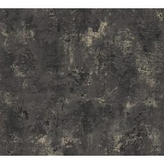   Konkrét beton megjelenítés strukturált minta sötétszürke és antracit tónusok fénylő bézsarany tapéta