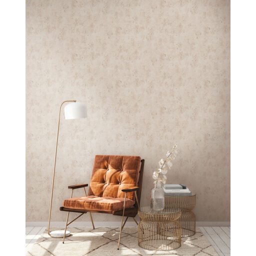 Konkrét beton megjelenítés strukturált minta krém és bézs tónusok tapéta