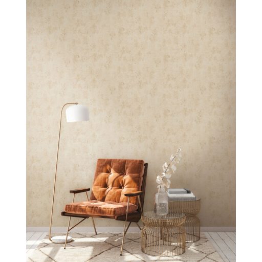 Konkrét beton megjelenítés strukturált minta bézs és világosbarna tónusok tapéta