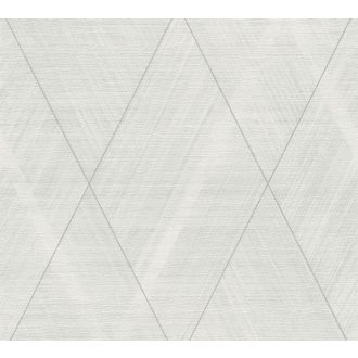   Izgalmas textúrájú nagyformátumú grafikus rombuszminta szürke és ezüst tónusok grafit enyhe fény tapéta