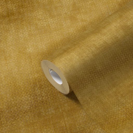 Apró rombuszok grafikus mintája aranysárga tónusok arany enyhe mintafény tapéta