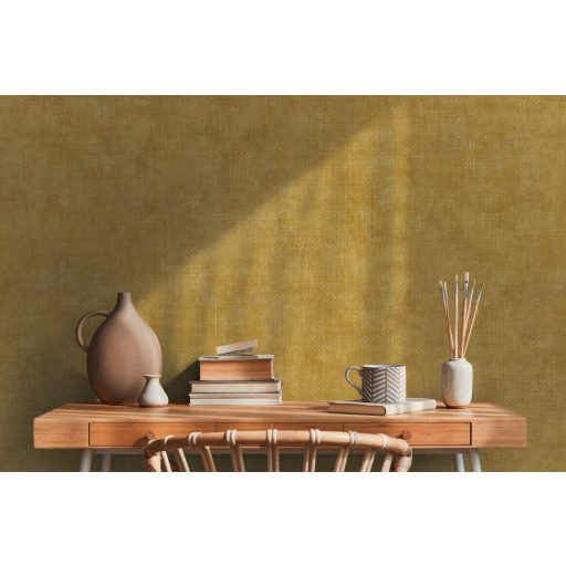 Apró rombuszok grafikus mintája aranysárga tónusok arany enyhe mintafény tapéta