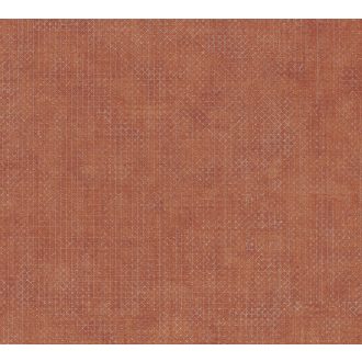   Apró rombuszok grafikus mintája narancs/terrakotta tónusok ezüst enyhe mintafény tapéta