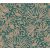 Dús vegetáció - markáns levélmintázat zöld és rézszín tónusok határozott mintafény tapéta