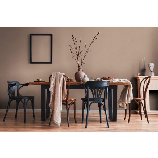 Természetes hatású textil struktúrájú minta barna/rézbarna tónus tapéta