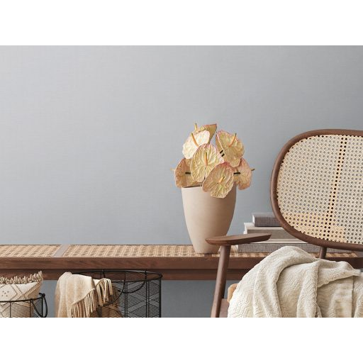 Finom textilhatású egyszínű struturált minta szürke/világosszürke tónus tapéta