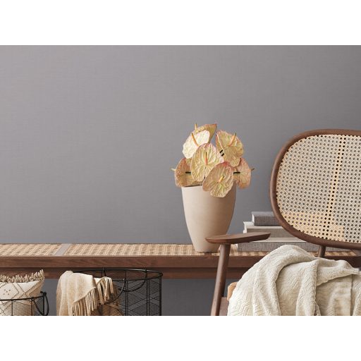 Finom textilhatású egyszínű struturált minta szürke/szürkésbarna tónus tapéta