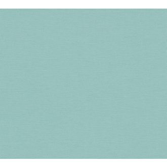   Finom textilhatású egyszínű struturált minta zöld/türkizzöld tónus tapéta