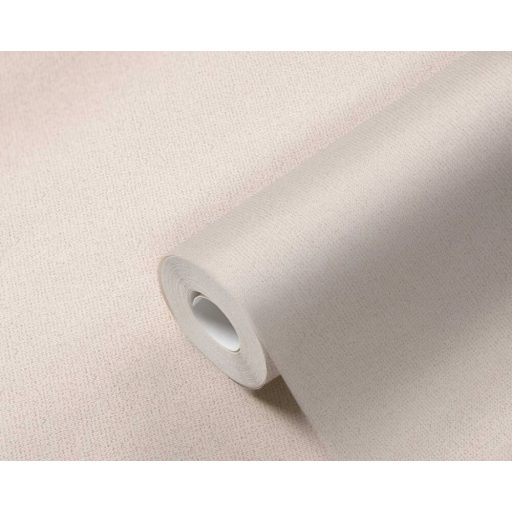 Elegancia és a természetes stílus ötvözete vászontextúrájú minta krém és bézs tónus tapéta