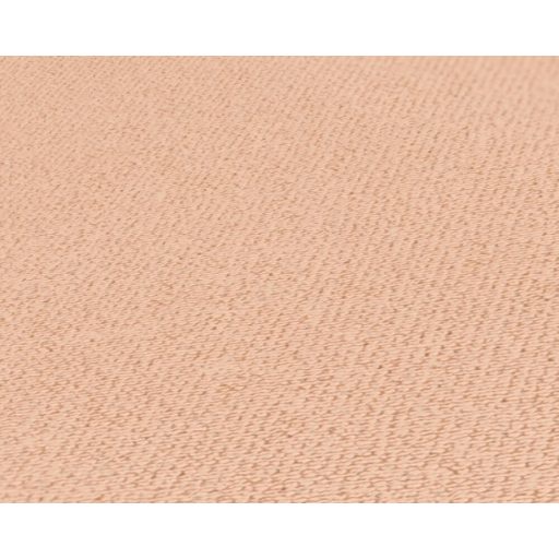 Elegancia és a természetes stílus ötvözete vászontextúrájú minta barackszín tónus tapéta