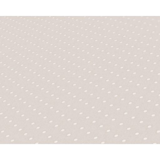 Apró pöttyös minta a romantika felől közelítve bézs és fehér tónus tapéta