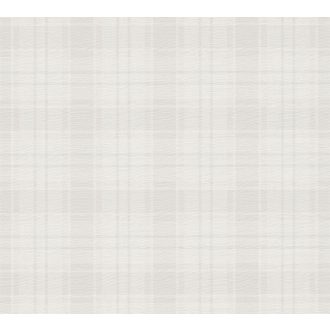   Skótkockás minta textil háttéren krém bézs szürkésbézs és szürke tónus tapéta