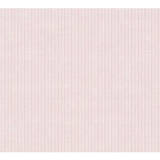   Vintage megjelenésű vékony csíkozású minta krémrózsaszín és rózsaszín tónus tapéta