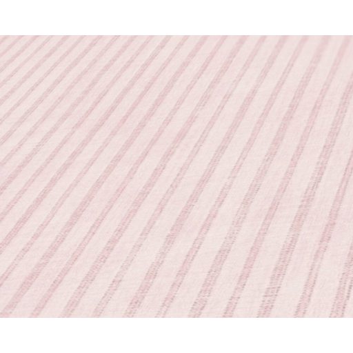 Vintage megjelenésű vékony csíkozású minta krémrózsaszín és rózsaszín tónus tapéta