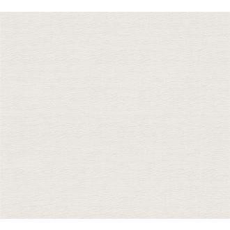   Vászonhatású egyszínű strukturált minta szürkésfehér/krémszürke tónus tapéta