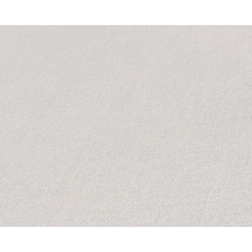 Vászonhatású egyszínű strukturált minta szürkésbézs tónus tapéta