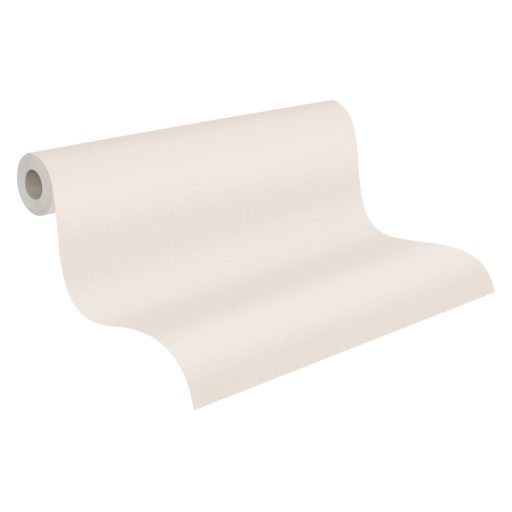 Vászonhatású egyszínű strukturált minta világos krémszürke/szürkésbézs tónus tapéta