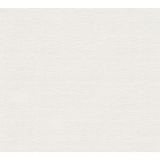   Vászonhatású egyszínű strukturált minta krémfehér tónus tapéta