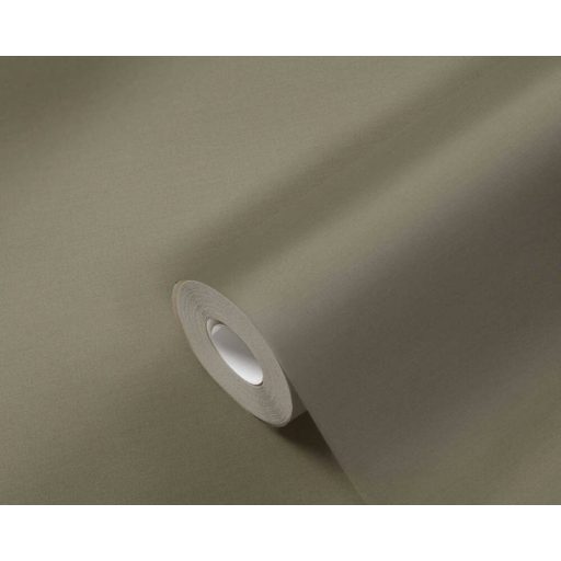 Finom textúrájú egyszínű minta zöld/sötét olívzöld tónus tapéta