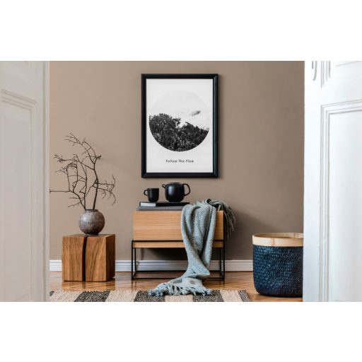 Finom textúrájú egyszínű minta bézs/világosbarna tónus tapéta