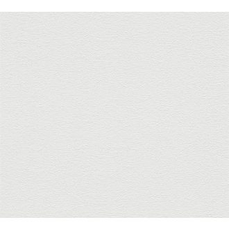   Strukturált melírozott egyszínű minta fehér tónus tapéta