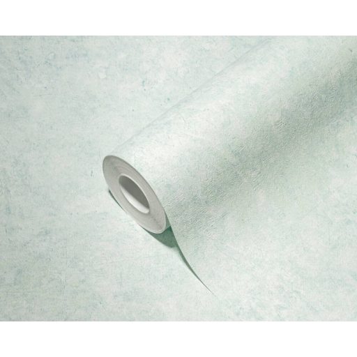 Strukturált egyszínű beton/vakolatminta világoszöld tónus tapéta