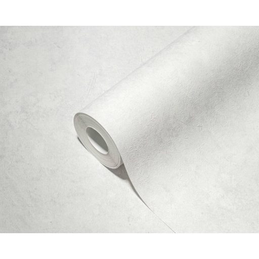 Strukturált egyszínű beton/vakolatminta szürkésfehér és világosszürke tónus tapéta