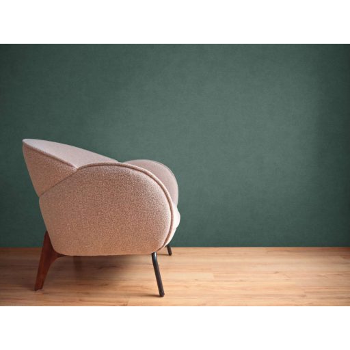 Finoman habosított strukturált egyszínű minta zöld/sötétzöld tónus tapéta