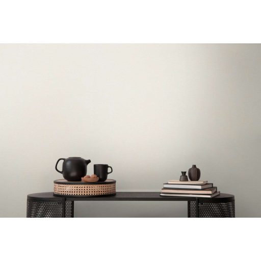 Finoman habosított strukturált egyszínű minta szürkésfehér/világosszürke tónus tapéta