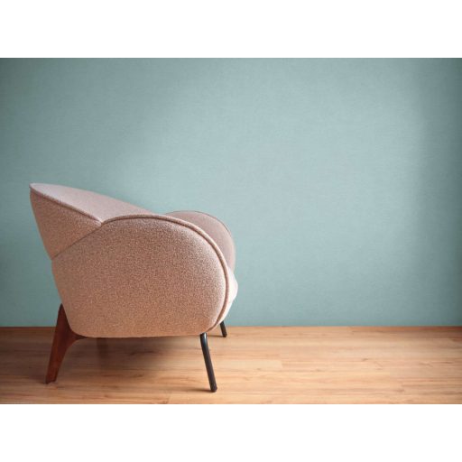 Finoman habosított strukturált egyszínű minta világoszöld/kékeszöld tónus tapéta