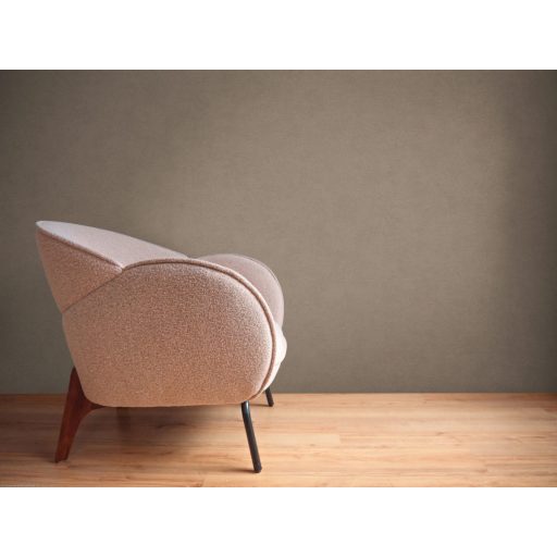 Finoman habosított strukturált egyszínű minta szürke barna/szürkésbarna tónus tapéta