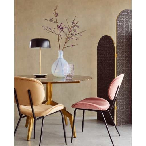 Eijffinger Topaz 394500 BRUSH Natur strukturált egyszínű rézszín fémes hatás tapéta