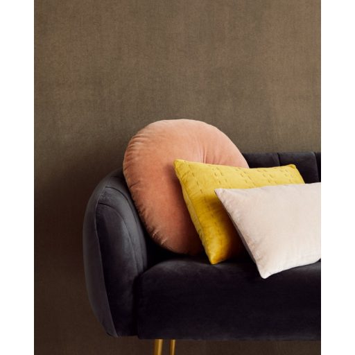 Eijffinger Topaz 394501 BRUSH Natur strukturált egyszínű sötétbarna fémes hatás tapéta