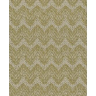  Eijffinger Topaz 394521 WAVE Grafikus Chevron /cikk-cakk/ minta bézs arany fémes hatás tapéta