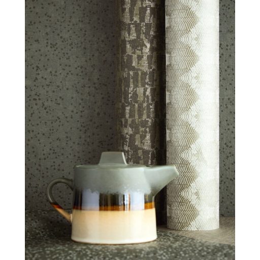 Eijffinger Topaz 394542 SEQUIN Absztrakt pontok sötétszürke fekete csillogó hatás tapéta