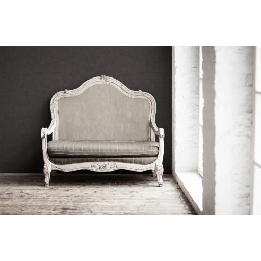 Strukturált fémes hatású beton/vakolatminta sötétbarna/antracit tónus tapéta