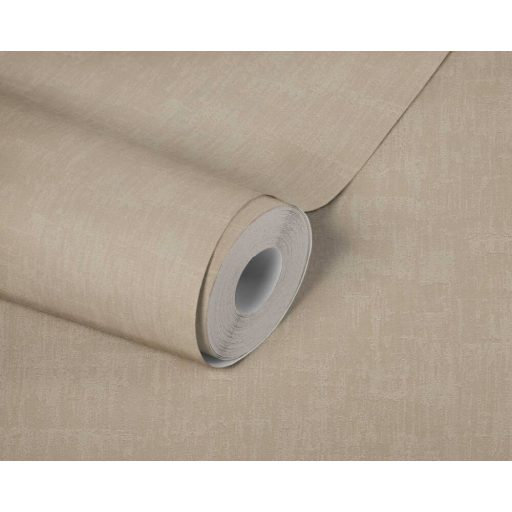 Strukturált fémes hatású beton/vakolatminta bézs/szürkésbézs tónus tapéta