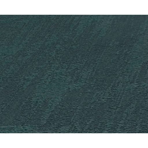 Strukturált fémes hatású beton/vakolatminta zöld/kékeszöld/petrol tónus tapéta