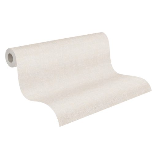 Strukturált fémes hatású beton/vakolatminta krém és bézs tónus tapéta