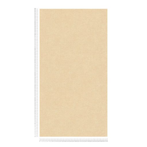 Finom vászonhatású texturált UNI minta függőleges vonalakkal bézs/szürkésbézs/sárgásbézs tónus tapéta