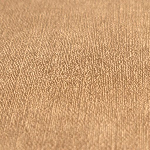 Finom vászonhatású texturált UNI minta függőleges vonalakkal karamellbarna tónus tapéta
