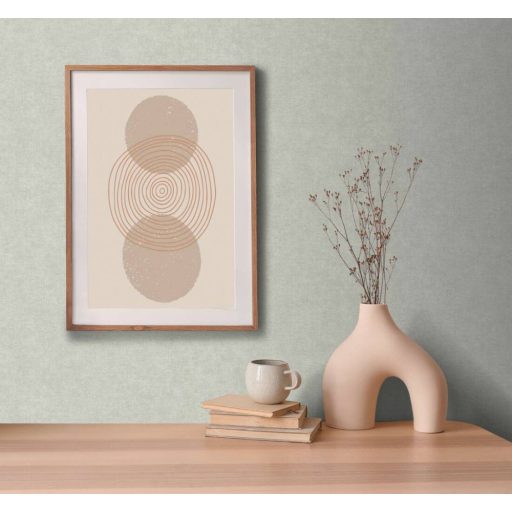 Finom textúrájú vászonhatású egyszínű minta szürke tónus tapéta