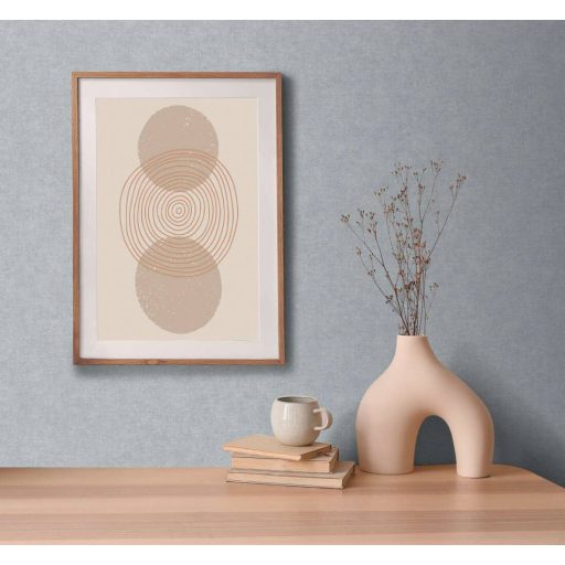 Finom textúrájú vászonhatású egyszínű minta szürke/kékes szürke tónus tapéta