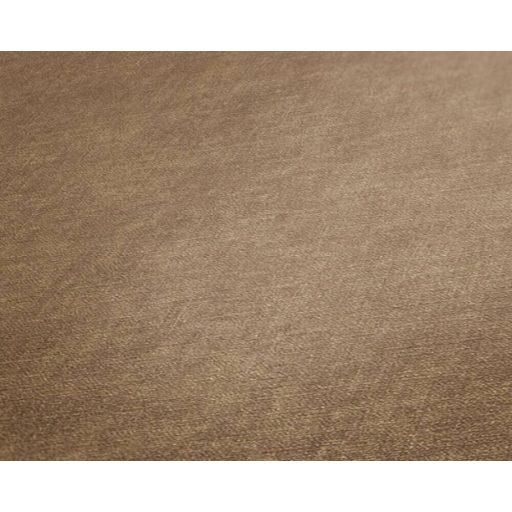 Finom textúrájú vászonhatású egyszínű minta barna tónus tapéta