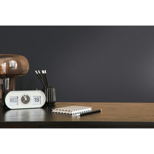 Enyhén strukturált egyszínű minta finom csillogással fekete tónus tapéta