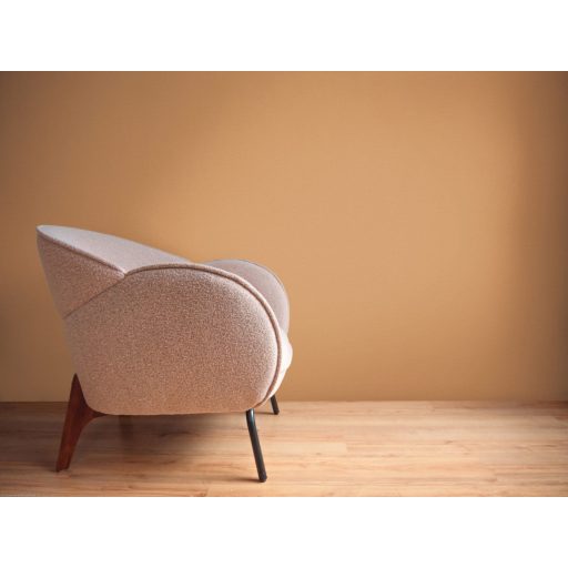 Enyhén strukturált egyszínű minta finom csillogással sárga/sárgásbarna tónus tapéta